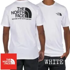 【新品】THE NORTH FACE USA限定 Tシャツ US-S 白のサムネイル