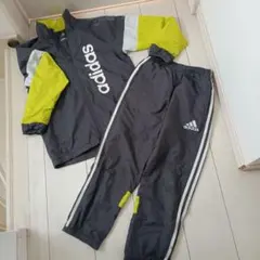 adidas ウィンドブレーカーセットジュニア　上150 下130
