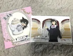 セガラッキーくじ　名探偵コナンカフェ執事喫茶　色紙・パズル（蘭）