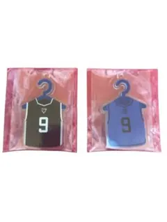 匿名配送　ブルーロック　ユニフォーム型キーホルダー2個セット