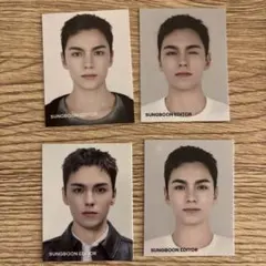 SUNGBOON EDITOR with VERNONフォトカード 4枚セット