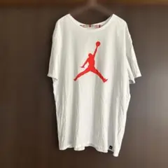 メンズ　XL 半袖　Tシャツ カットソー　ジョーダン　ジャンプマン　白　ホワイト