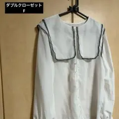 ダブルクローゼット　ビックカラー　ブラウス　しまむら　GU UNIQLO ザラ