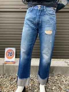 リプレイ　ダメージ加工デニムパンツ