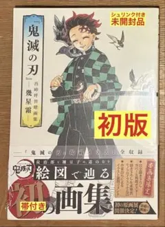 【新品】鬼滅の刃 吾峠呼世晴画集 -幾星霜-【初版本】帯付き【未開封品】レア
