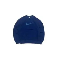 90s NIKE スウェットトレーナー 刺繍 センターロゴ ビックロゴ