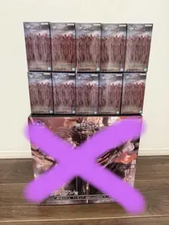 進撃の巨人一番くじ　地ならしフィギュア10体セット