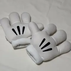 ミッキーマウス ハンド ファンキャップ 2個セット