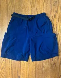 adidas ショートパンツ 目立つ傷汚れ無し ネイビー M ナイロン100%