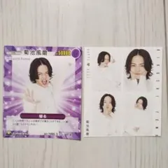 TVfan スターカード＆ハッピー4カットセット 菊池風磨 timelesz☆