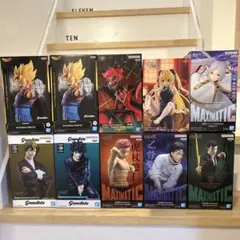 ジャンプ系 プライズフィギュア まとめ売り 12体セット(ラウンドワン