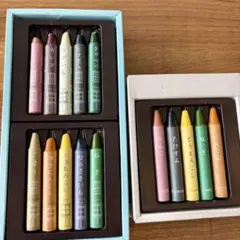 【匿名配送】おやさいクレヨン 野菜から生まれたクレヨン 15色セット　まとめ売りのサムネイル