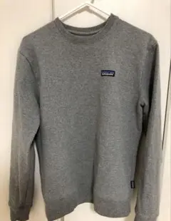 patagonia グレー クルーネック トレーナー