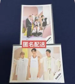 深澤辰哉　岩本照　宮舘涼太　佐久間大介　ラウール公式写真 オフショ2枚セット