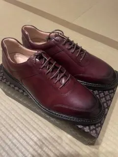 【新品】パトリックコックス 24.5cm イタリアンレザートラッドシューズのサムネイル