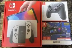 Nintendo Switch 有機EL本体 + プロコントローラー+グリコン