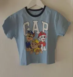 【110cm】babygapオーバーサイズグラフィックgapロゴTシャツ