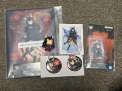 ホロライブ 一番くじ 大神ミオ セット アクスタ 缶バッジ ビジュアルボード