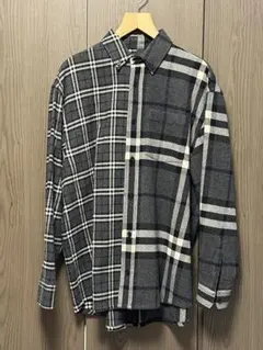 BURBERRY Gosha Rubchinskiy フランネルシャツ グレー 2026年最新】burberry gosha rubchinskiyの人気アイテム - メルカリ