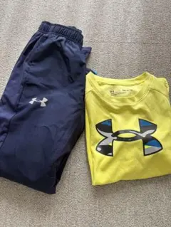 Under Armour 長袖カットソーパンツアンダーアーマーYSM 130cm