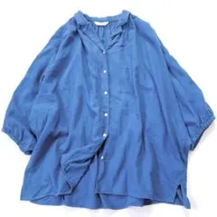 美品✨ヘブンリー HEAVENLY プルオーバー シャーリング コットン 