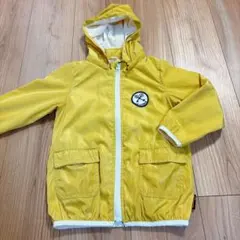 キムラタン　フード付き黄色ジャケット