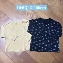 UNIQLO 長袖Tシャツ　2枚セット 90cm