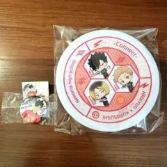 【音駒】くら寿司コラボ 寿司皿 缶バッジ【黒尾鉄朗】