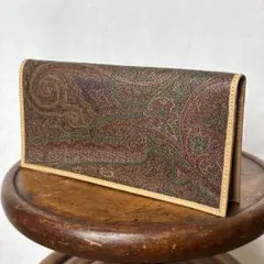 ETRO 長財布 未使用 PVC × レザーコンビのサムネイル