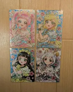 映画 ひみつのアイプリ 入場者特典 第1弾 スペシャル アイプリ カード 4枚