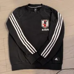adidas 日本サッカー協会 スウェット 黒