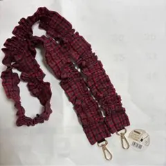 スマホショルダーストラップ チェック柄