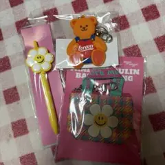 wiggle wiggle ミニバッグ キーリング ボールペンセット