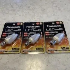 Panasonic LED電球 LDC1LGE12 3個セット