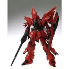 全塗装】HG シナンジュ（キャンディレッド＆紫グラデーション仕上げ
