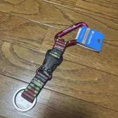 【新品・未使用】columbia コロンビア　キーリング　カラビナ　ピンク