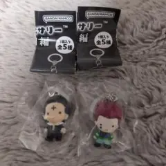 ハンターハンター　めじるしアクセサリー　クロロ　ヒソカ　2点　ガチャ