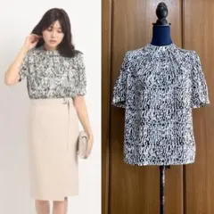 M&M様専用✿美品✿COUP DE CHANCE【洗える】モックネックブラウス