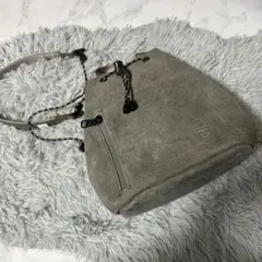 AS2OV アッソブWATER PROOF SUEDE BAG / 巾着バッグのサムネイル
