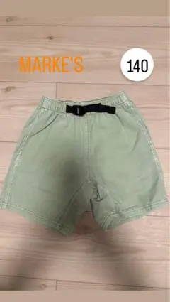 MARKE'S ハーフパンツ　パステル黄緑　140
