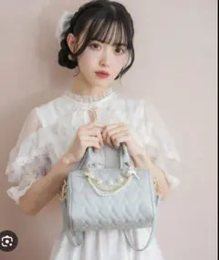 ハートキルティングチェーンBAG ROJITAのサムネイル