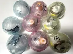 にゃんこ大戦争 ライトマスコット　9個セット