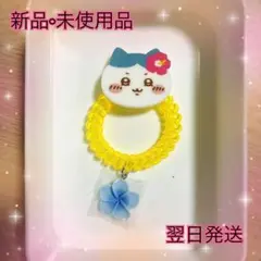 【新品未使用】シーサーのおみやげやさん トレーディングコイルヘアゴム ハチワレ