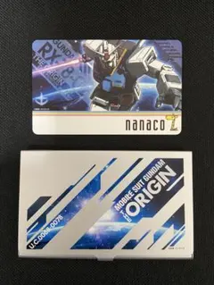 【入手困難・新品】機動戦士ガンダム　nanacoカード　カードケースTYPE-A セブン-イレブン限定デザイン 機動戦士ガンダム nanacoカード