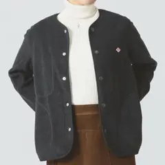 らら様専用です！！★美品★ DANTON ノーカラーフリースジャケット 38