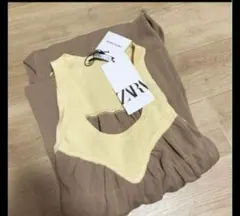 新品ZARA ニットロングワンピ