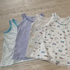 ベビーシャツ肌着 90 4枚セット 男の子