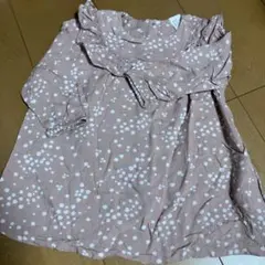 【美品】H&M ピンク ドット柄 ワンピース　サイズ80