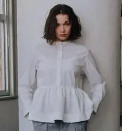 ohga美品ブラウス ohga レース刺繍ブラウス