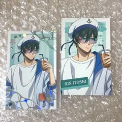 ブルーロック テーマパーク ホログラムカード 糸師凛 2種セット